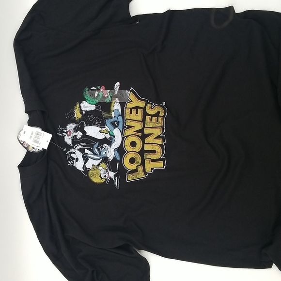Looney Tunes Cartoon Characters T-shirt Bugs Bunny Daffy Duck Sylvester - Picture 8 of 8